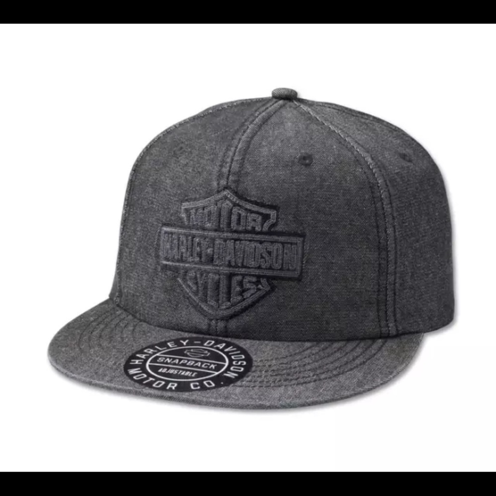 ✔️HARLEY DAVIDSON MENS SNAPBACK HAT NWT